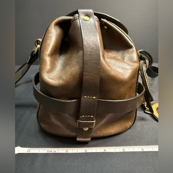 Chloe Handbag Olive Green Leather Bag Purse Kerala Equestrian Gold Hardware - Picture 4 of 13